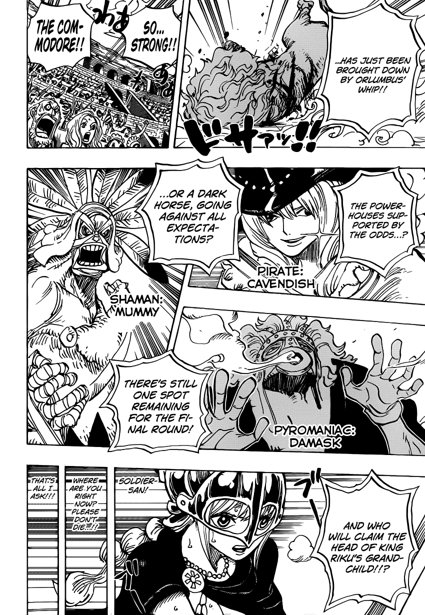 One Piece, Chapter 733 image 06